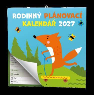 Nástěnný kalendář - Rodinný plánovací kalendář