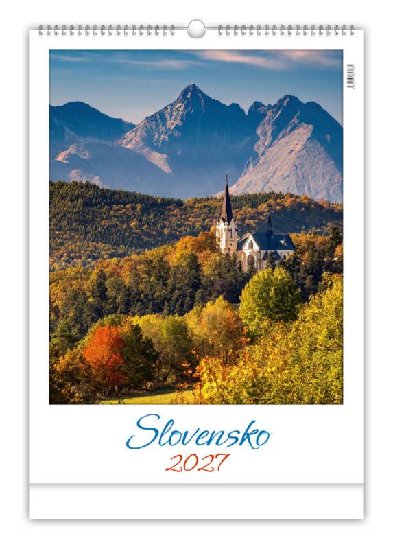 Nástenný kalendár SLOVENSKO 2027