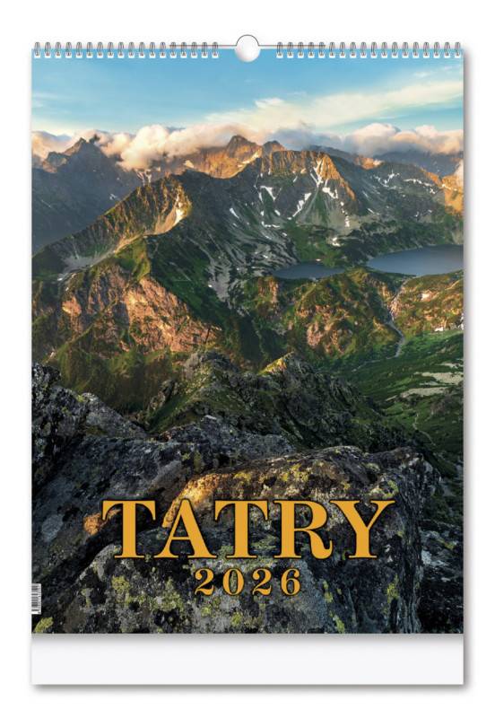 Nástenný kalendár TATRY 2026