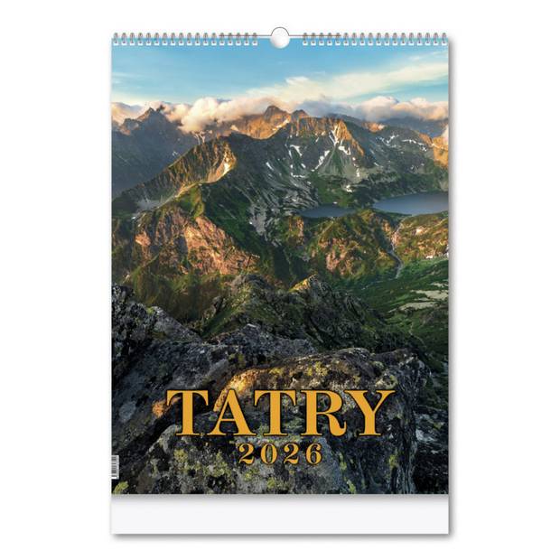Nástenný kalendár TATRY 2026 Nástenný kalendár TATRY 2026