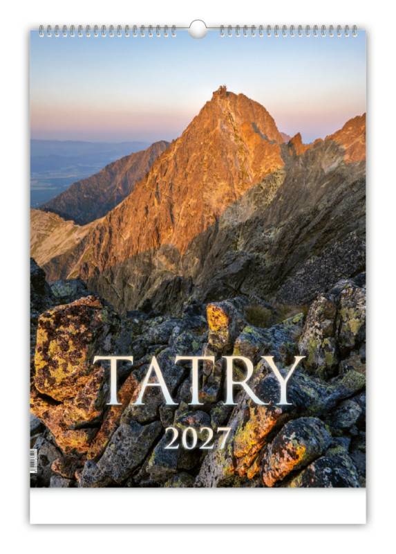 Nástenný kalendár TATRY 2027