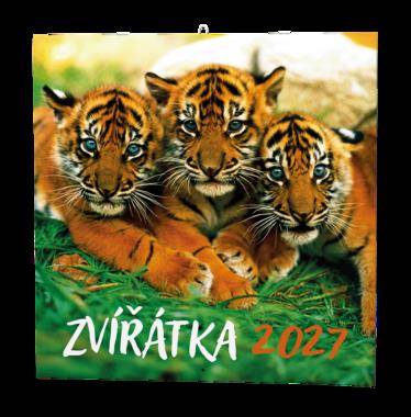 Nástěnný kalendář - Zvířátka