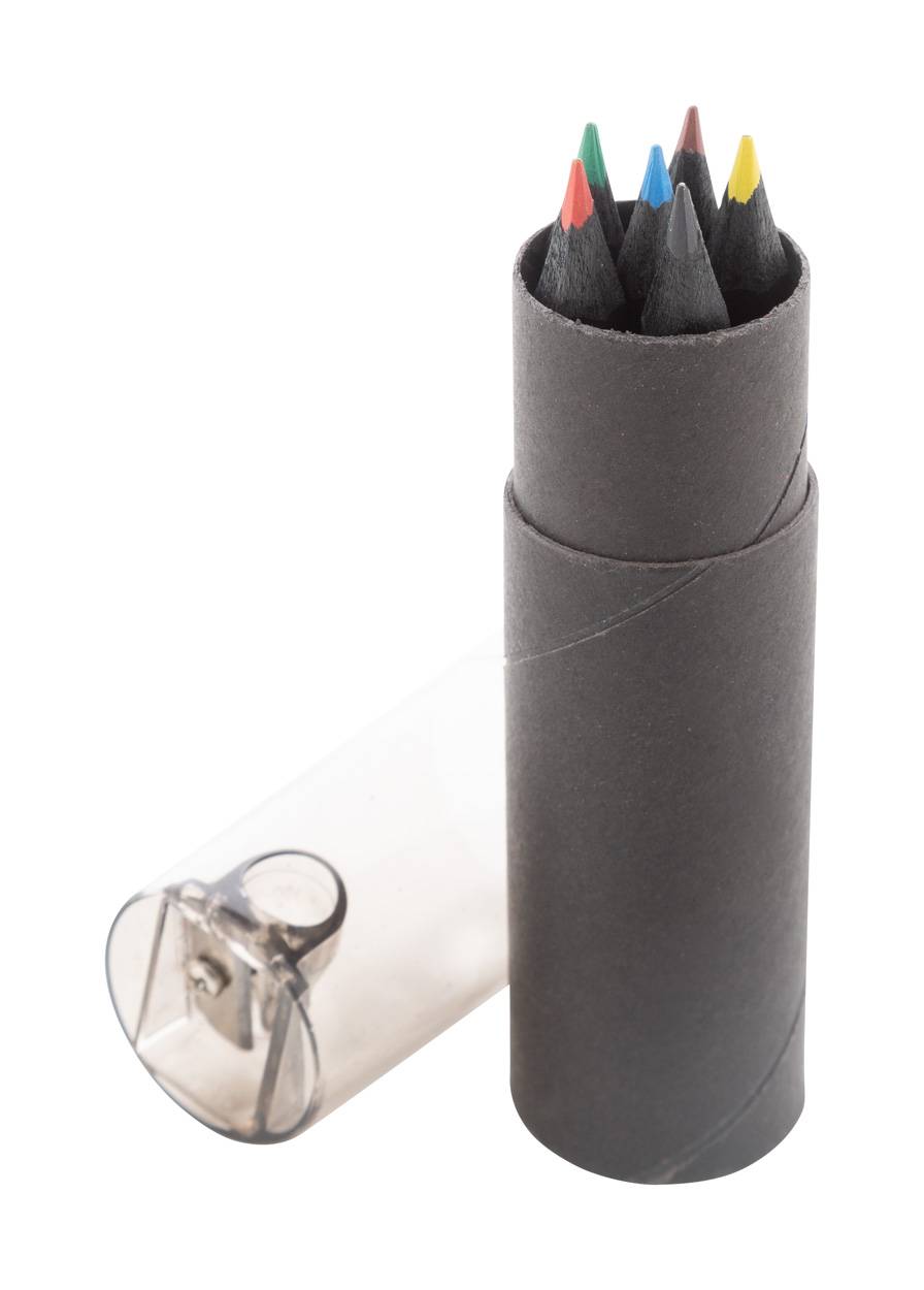 Nellery 6 sada ceruziek, čierna