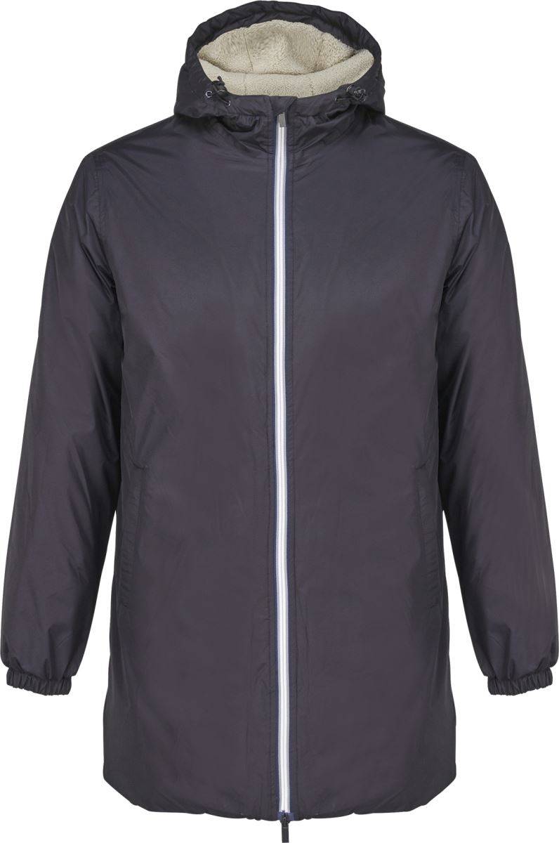 NEOBLU | Astra, Teplá unisex parka, čierna Deep, S