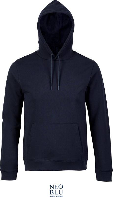 NEOBLU | Nicholas Men, Pánska mikina s kapucňou, modrá Night, L