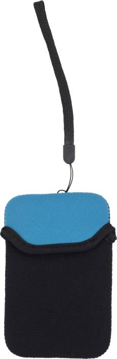 NEOMOBILE neoprénové púzdro na mobil s pútkom, modrá