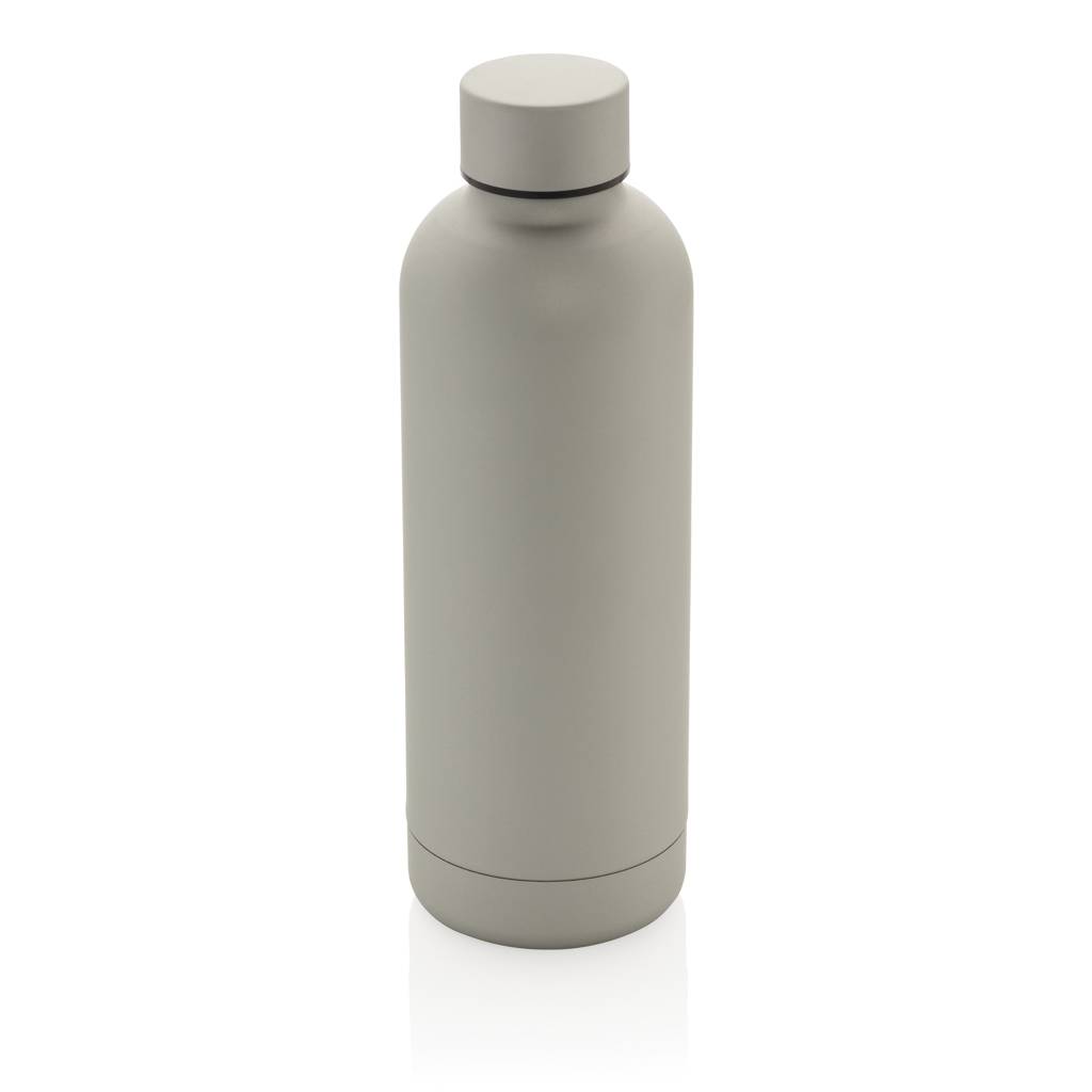Nerezová dvojstenná termo fľaša Impact, 500ml, strieborná