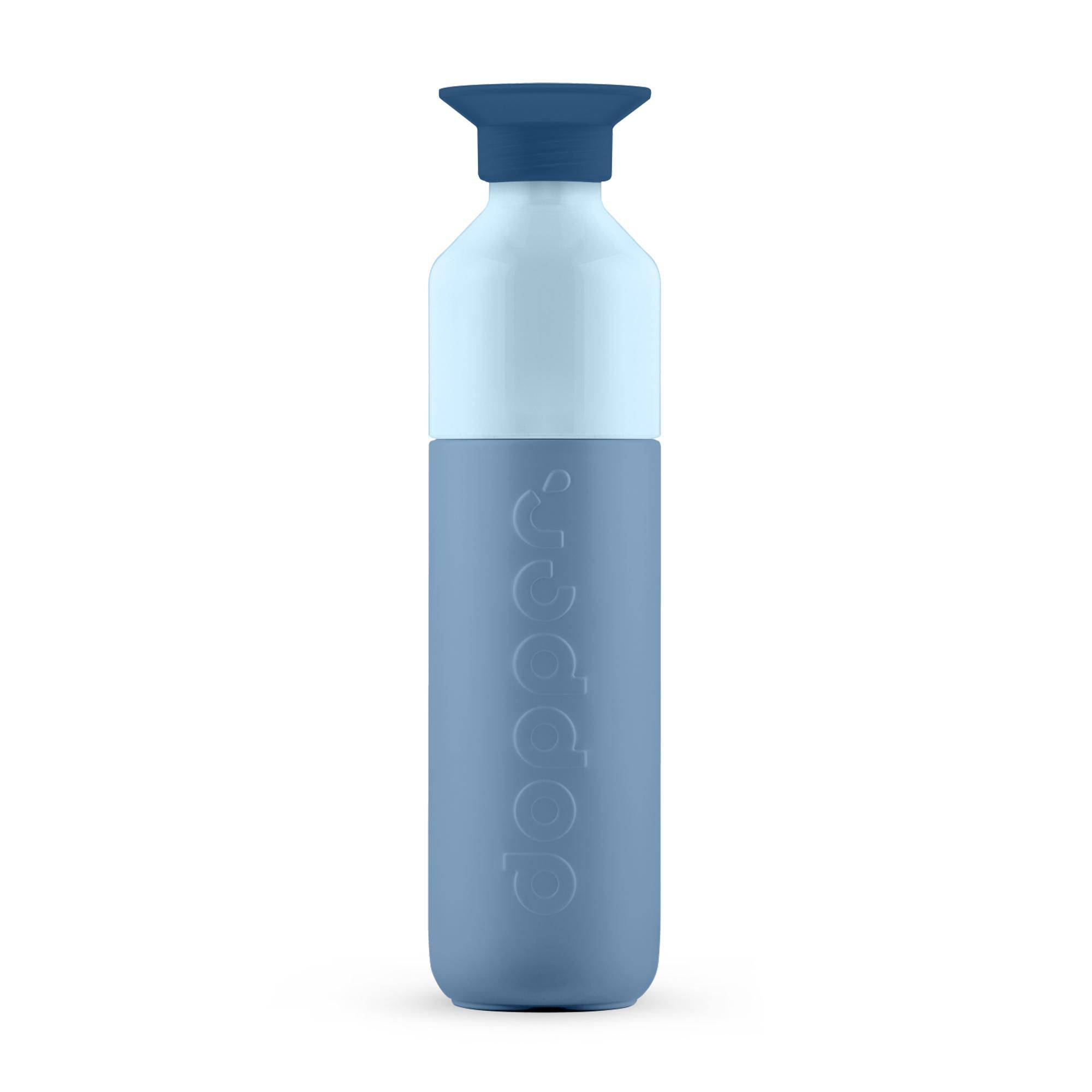 Nerezová termoska Dopper Steel Color | 490 ml, modrá Coastal