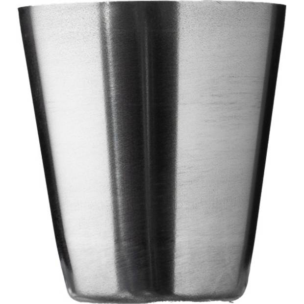 Nerezové poháre na likér Benjamin, čierna Nerezové poháre na likér Benjamin, čierna