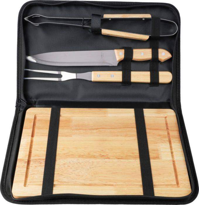 Nerezový grilovací set Kathleen, čierna