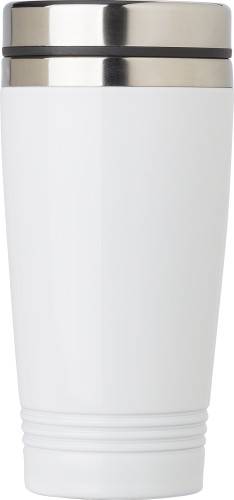 Nerezový hrnček (450 ml), biela