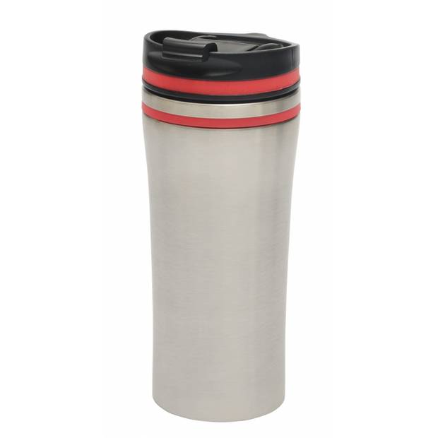 Nerezový termohrnček, 400 ml, červená Nerezový termohrnček, 400 ml, červená