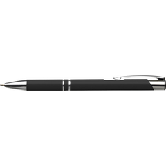 Obrázok ku produktu NILES kovové guľôčkové pero, modrá náplň, biela
