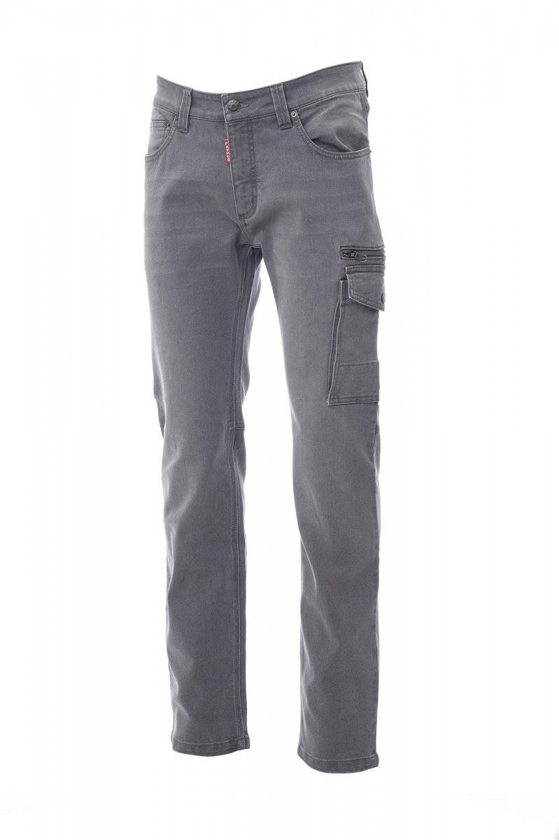 Nohavice PAYPER WEST, steel sivá, 52