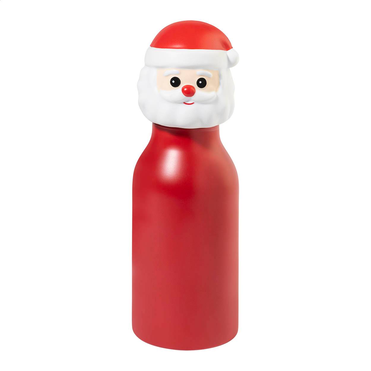 Nordflaska vianočná izolovaná fľaša, Santa, 400ml, červená