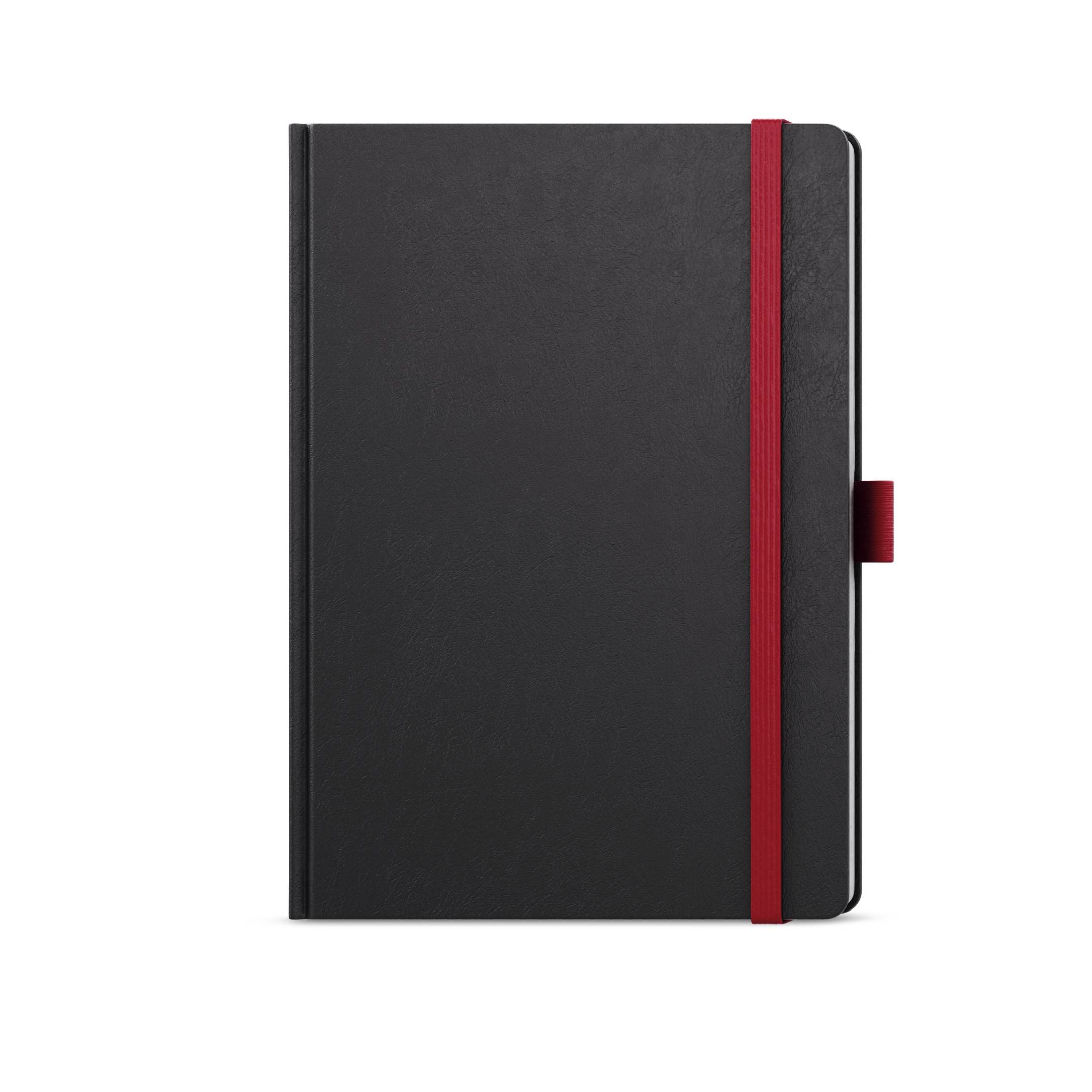 Notes linkovaný - A5 - Nora - červená
