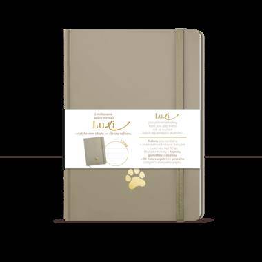 Notes Luxi linky - A5 - lamino - moka