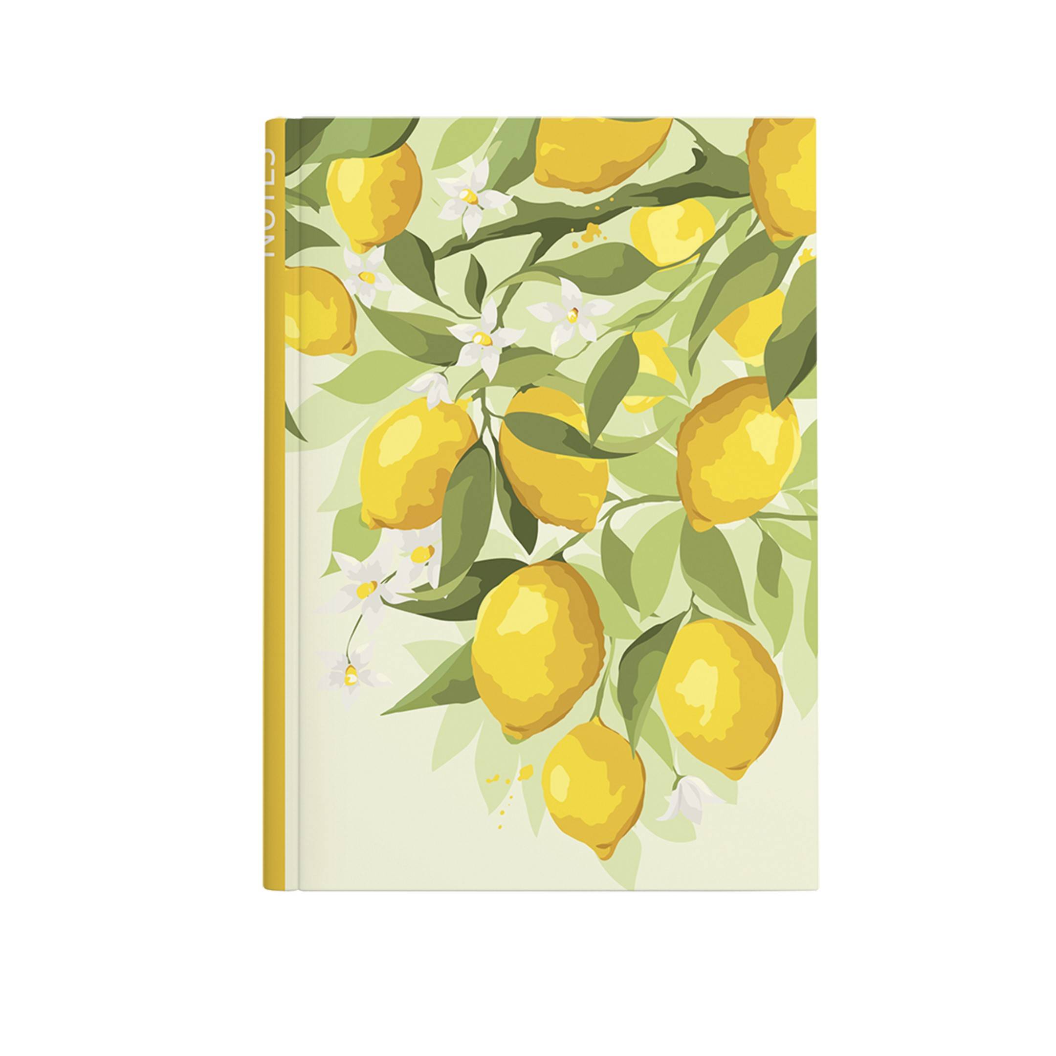 Notes tečky - A5 - lamino - Citrony