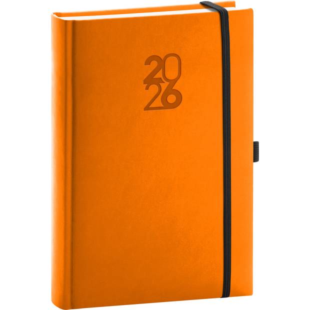 NOTIQUE Denný diár Aprint Top 2026, oranžový, 15 x 21 cm NOTIQUE Denný diár Aprint Top 2026, oranžový, 15 x 21 cm