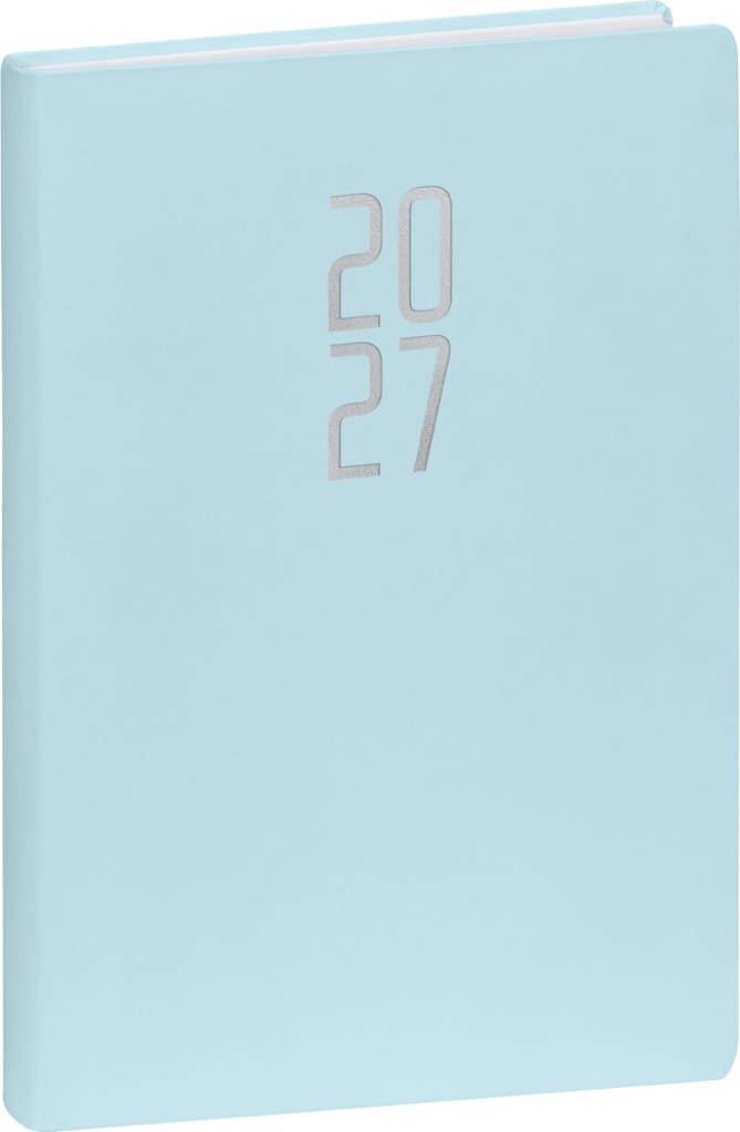 NOTIQUE Denný diár Ponza 2027, svetlomodrý, 15 x 21 cm