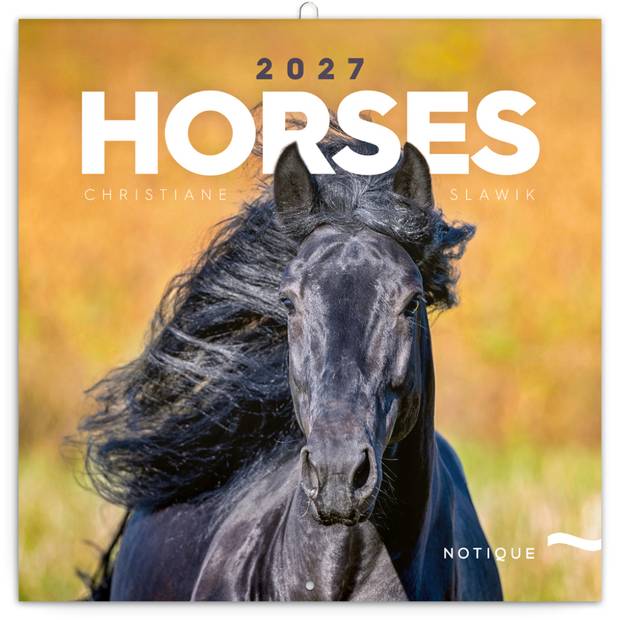 NOTIQUE Grid calendar Horses – Christiane Slawik 2027, 30 x 30 cm NOTIQUE Grid calendar Horses – Christiane Slawik 2027, 30 x 30 cm