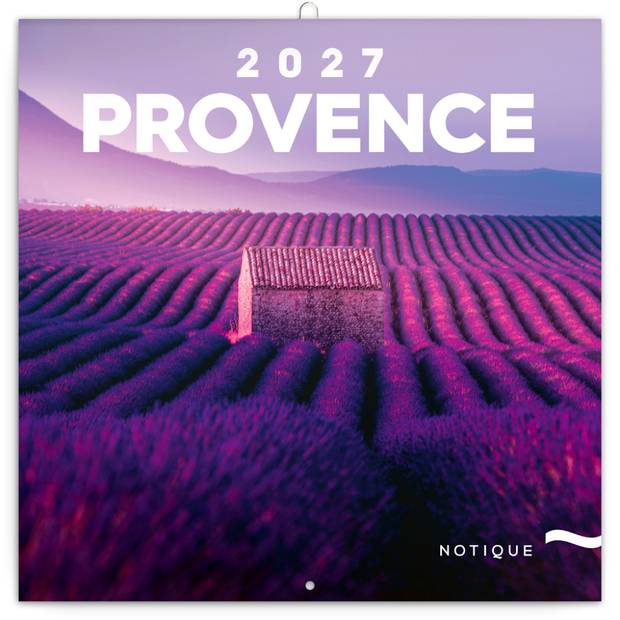 NOTIQUE Grid calendar Provence 2027, 30 x 30 cm NOTIQUE Grid calendar Provence 2027, 30 x 30 cm
