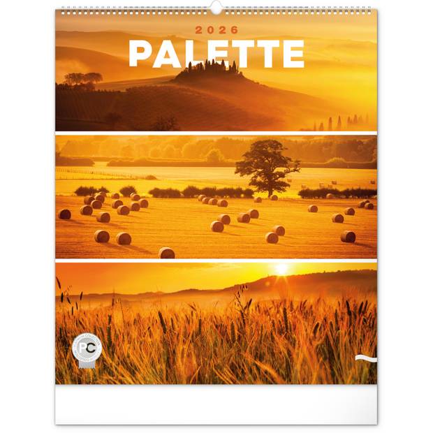 NOTIQUE Nástenný kalendár Paleta 2026, 48 x 56 cm NOTIQUE Nástenný kalendár Paleta 2026, 48 x 56 cm
