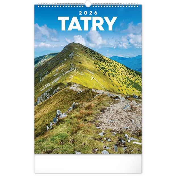 NOTIQUE Nástenný kalendár Tatry 2026, 33 x 46 cm NOTIQUE Nástenný kalendár Tatry 2026, 33 x 46 cm