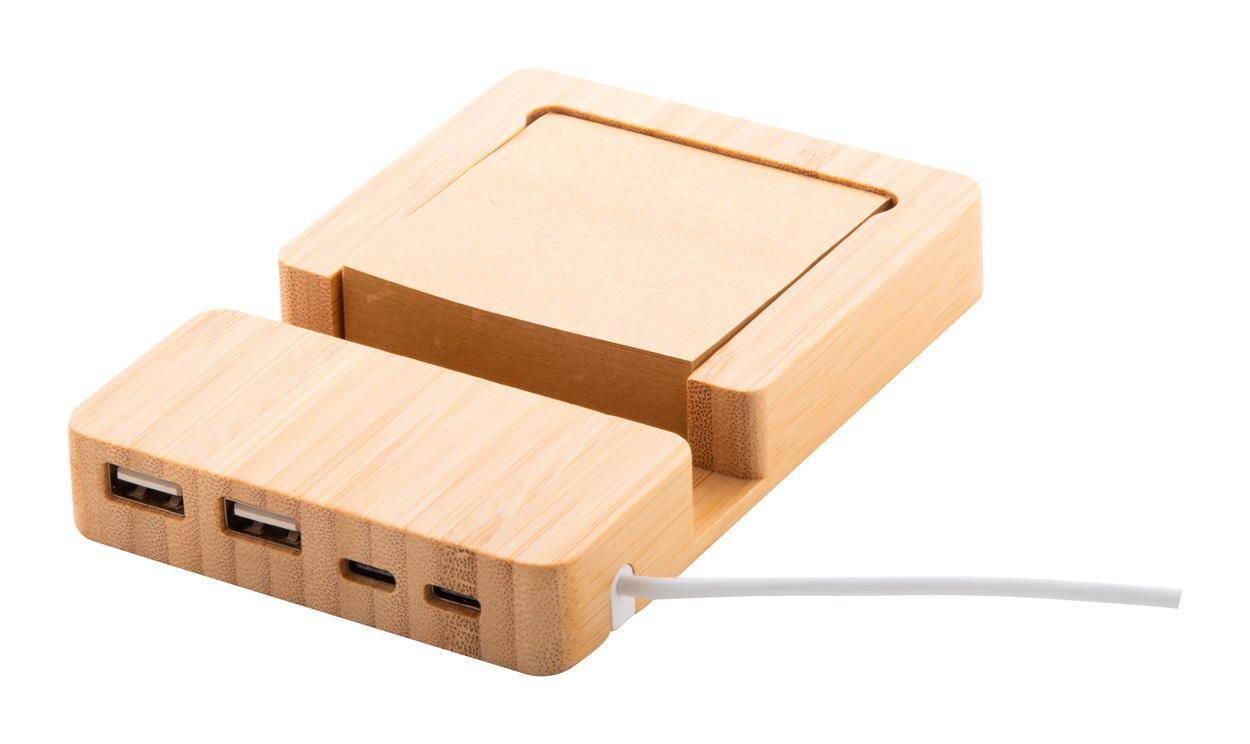 Notto USB Hub, hnědá