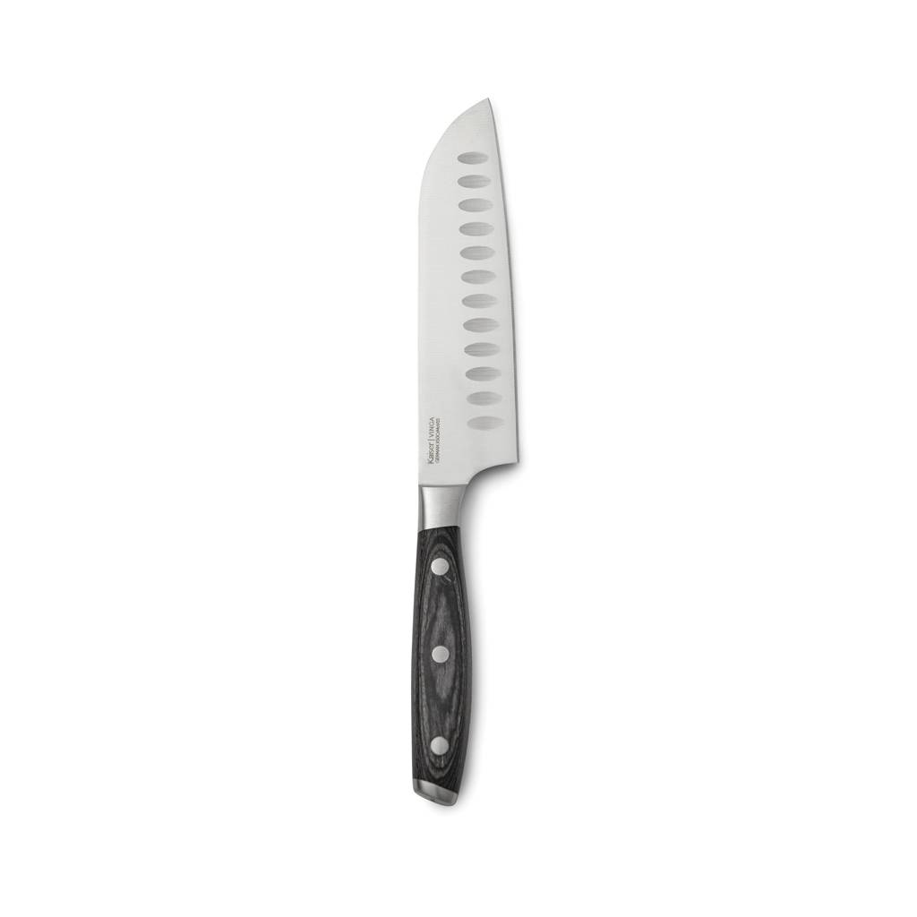 Nôž VINGA Kaiser Santoku, sivá strieborná