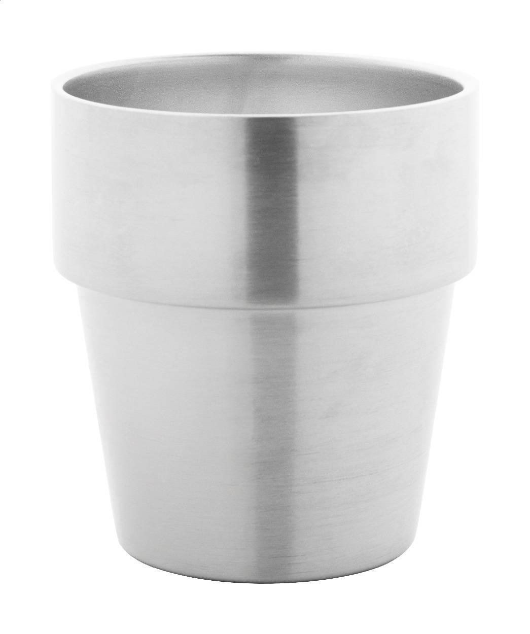 Obata termohrnček RSS, sivá Silver