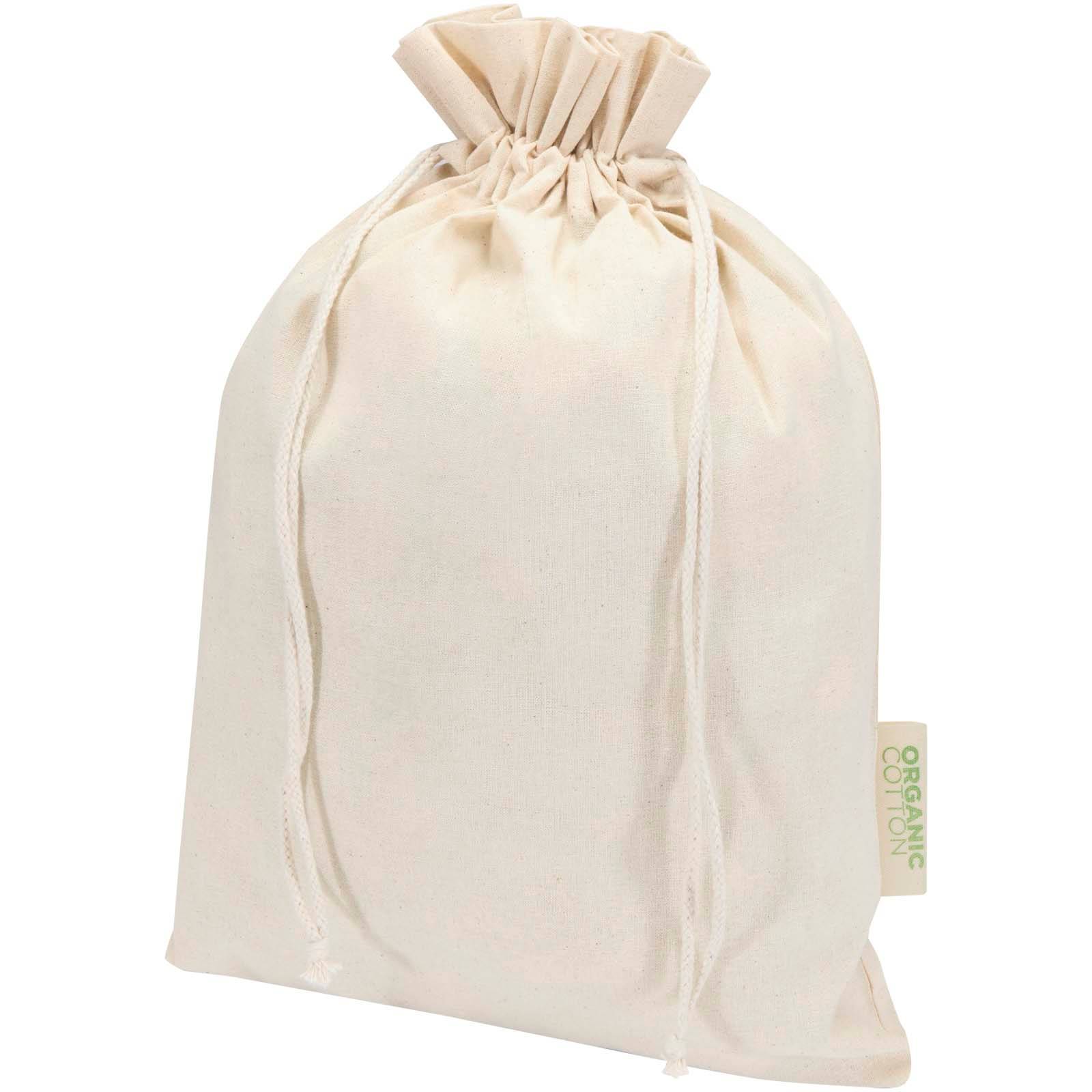 Odisha darčeková taška  140 g/m² z org. materiálu OCS – 42 x 30 cm, hnedá Natural