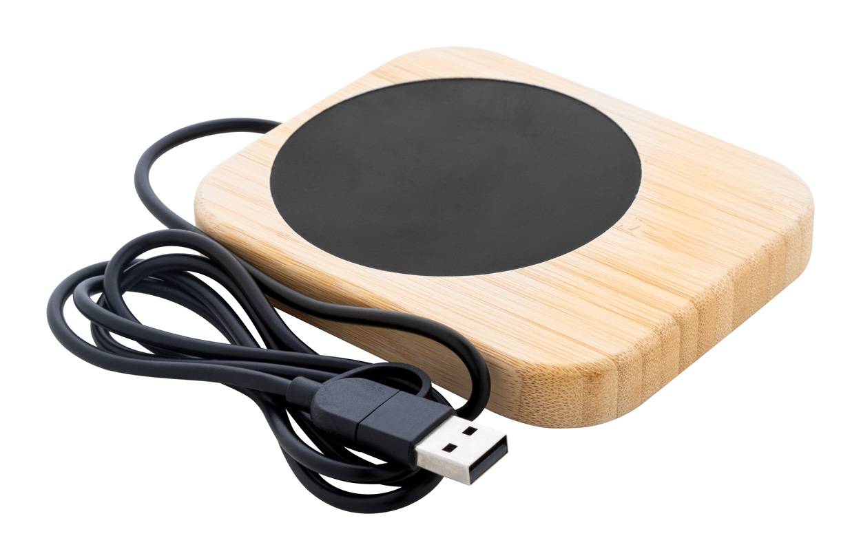 Oolong USB ohrievač hrnčekov, hnedá natural