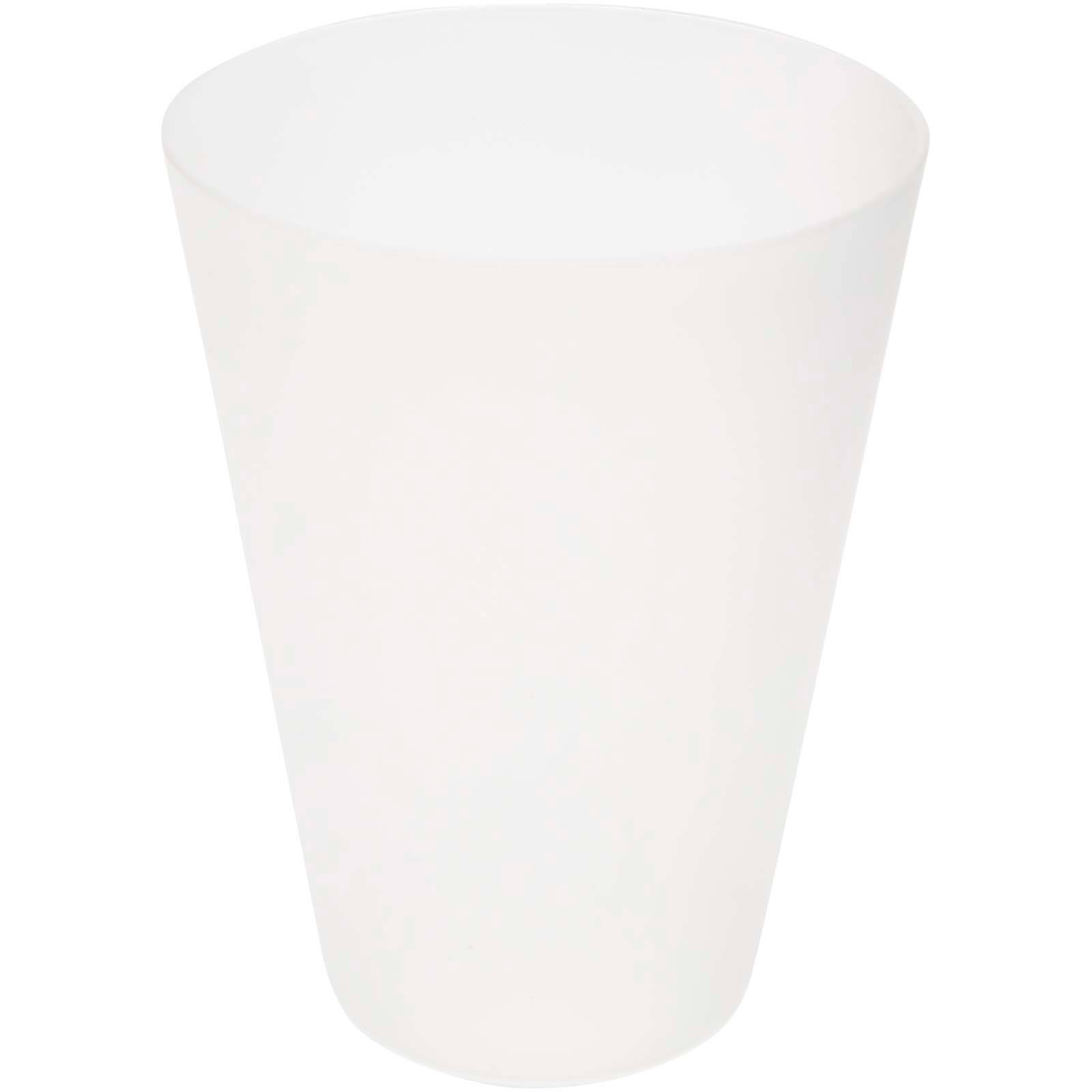 Opakovane použiteľný plastový kelímok s objemom 300 ml Glastonbury, transparentná