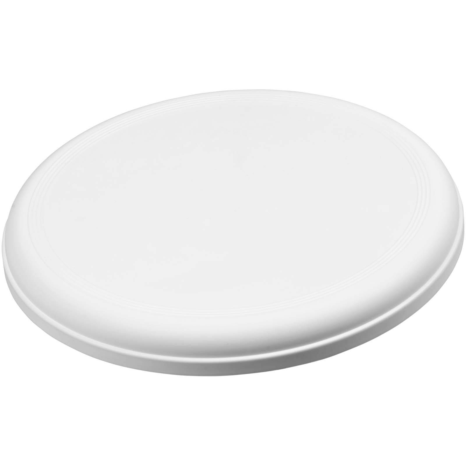 Orbit recycled plastic frisbee, biela