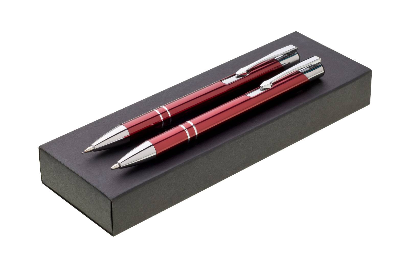 ORIN sada kov BP+MP box PORE, červená Bordeaux