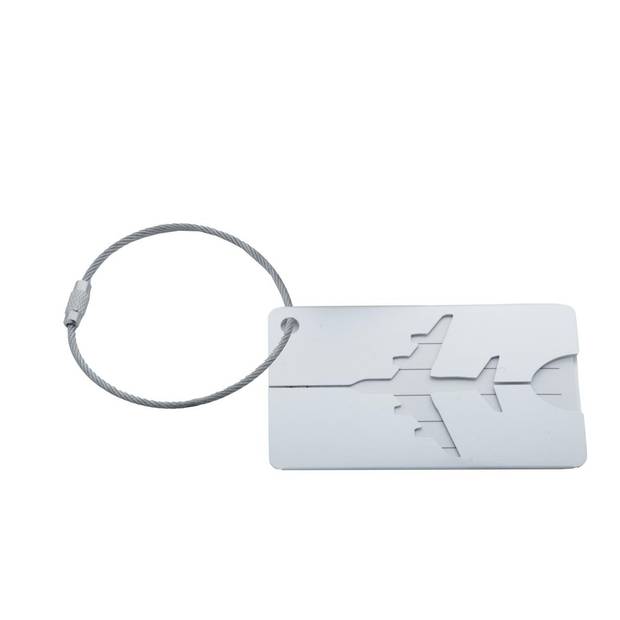 Orlando visačka na zavazadla, šedá stříbrná Orlando visačka na zavazadla, šedá stříbrná