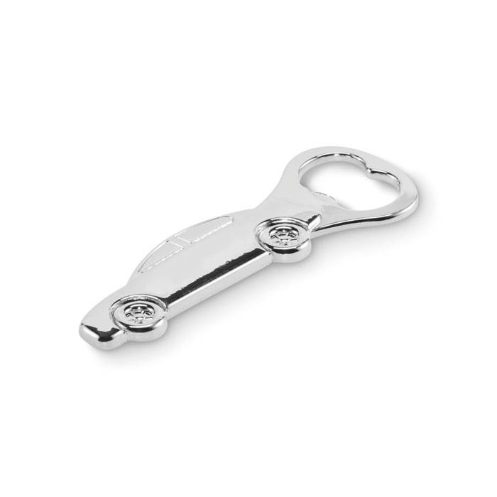 Otvárač na fľaše v tvare auta, sivá Silver