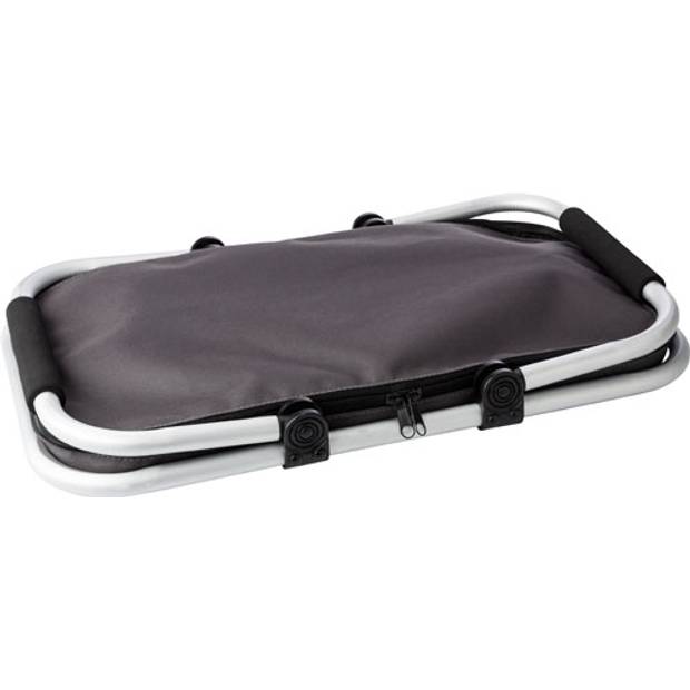 OXFORD BASKET skladací nákupný košík z materiálu typu Oxford, sivá OXFORD BASKET skladací nákupný košík z materiálu typu Oxford, sivá