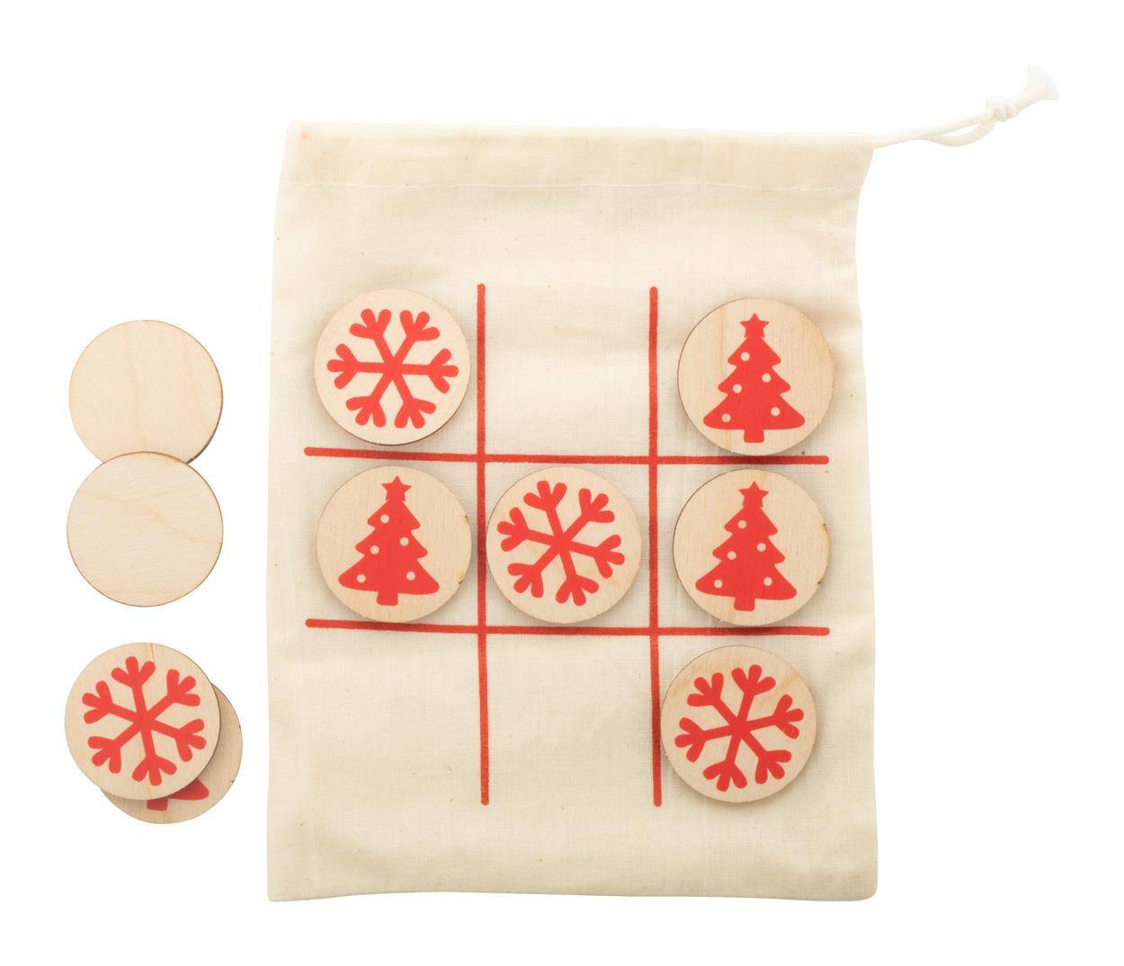 OXO Xmas piškvorky, snehové vločky & vianočný stromček, hnedá prírodná