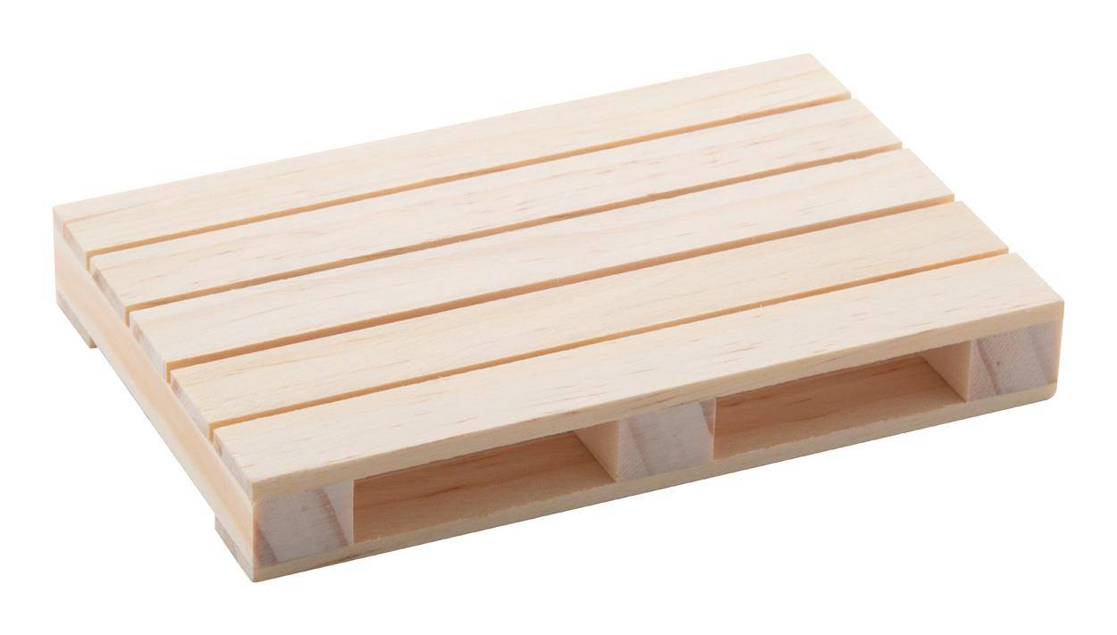 Palet podložka pod pohár, hnedá