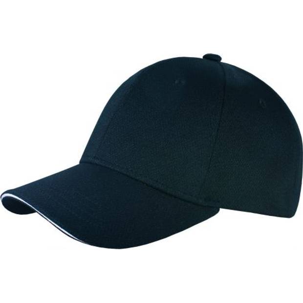 PALOK šestipanelová kšiltovka, černá PALOK šestipanelová kšiltovka, černá