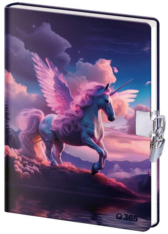 Pamätník 13x18 cm so zámkom - Unicorn