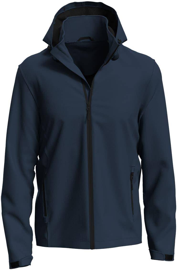 Pánská bunda Stedman Lux Softshell Jacket, Midnight modrá, M