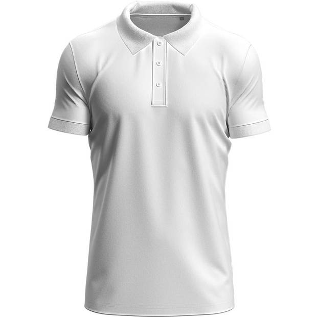 Pánské Polo s krátkým rukávem, White bílá, XXL Pánské Polo s krátkým rukávem, White bílá, XXL
