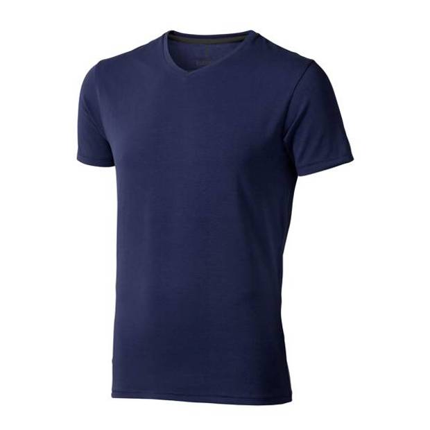 Pánske tričko Kawartha s krátkym rukávom, V-NECK, nám.modrá S Pánske tričko Kawartha s krátkym rukávom, V-NECK, nám.modrá S