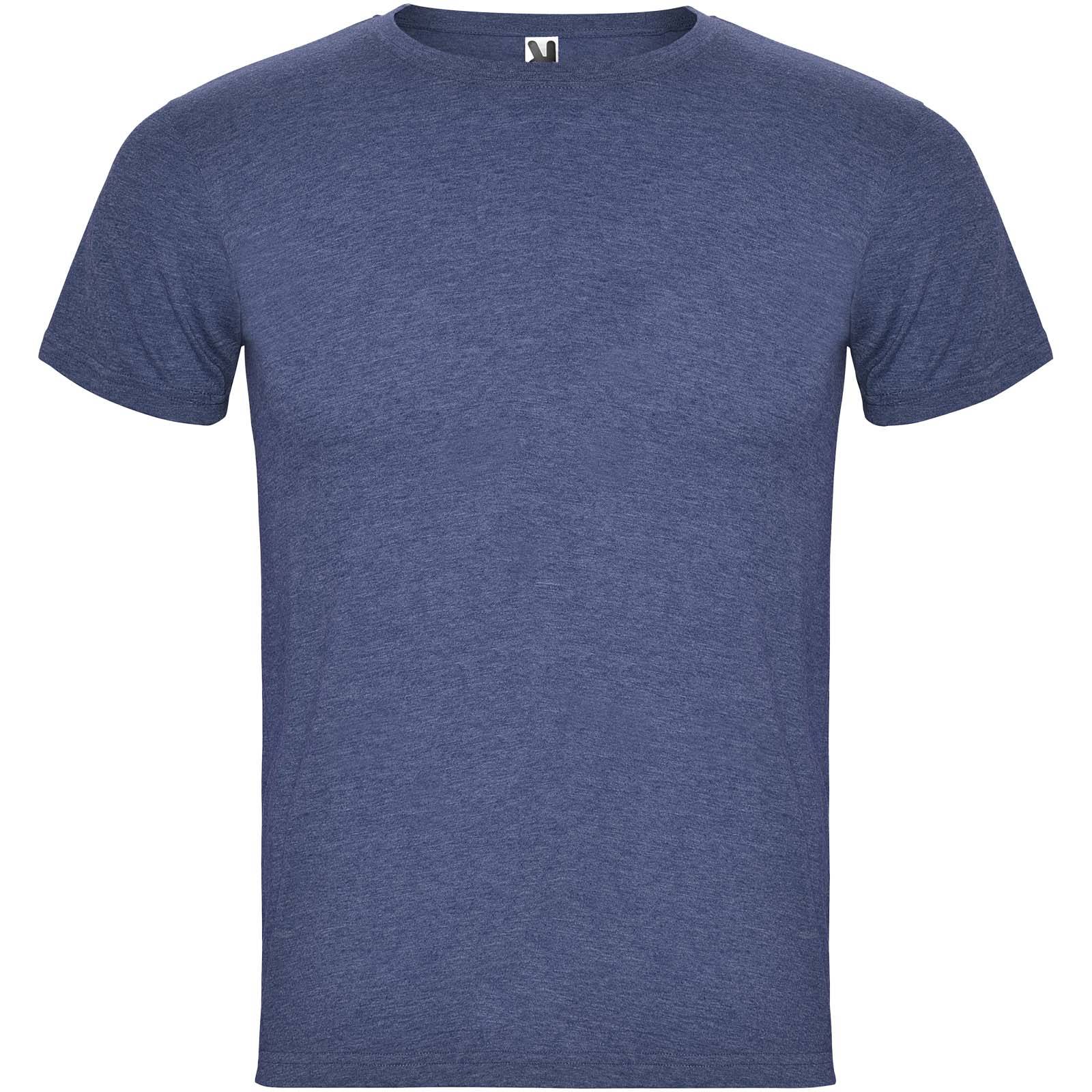 Pánske tričko s krátkym rukávom Fox, modrá Heather Denim, 2XL