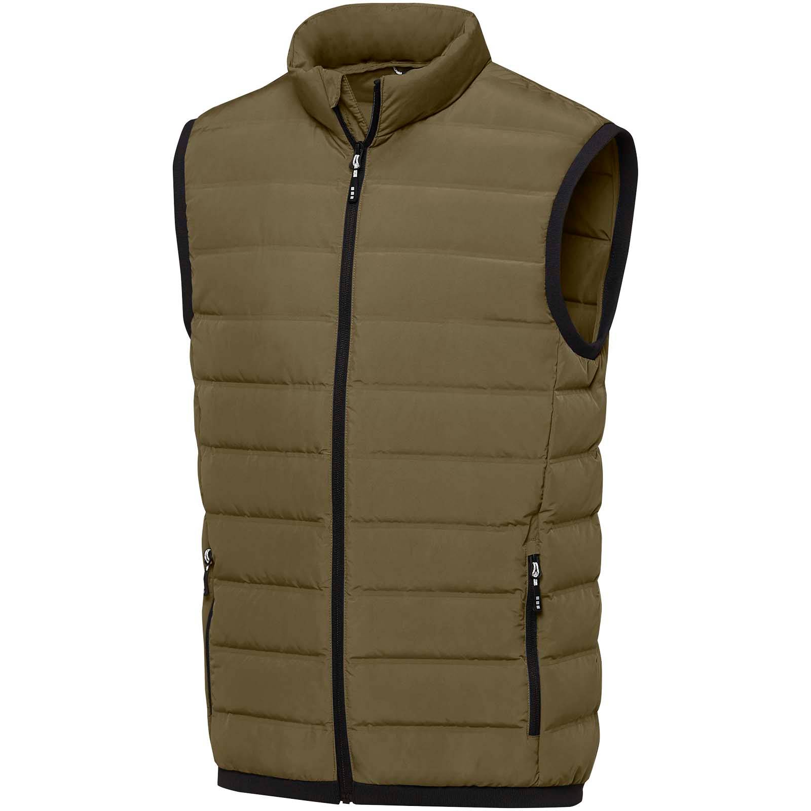 Pánsky zateplený páperový bodywarmer Caltha, zelená Forest, XS
