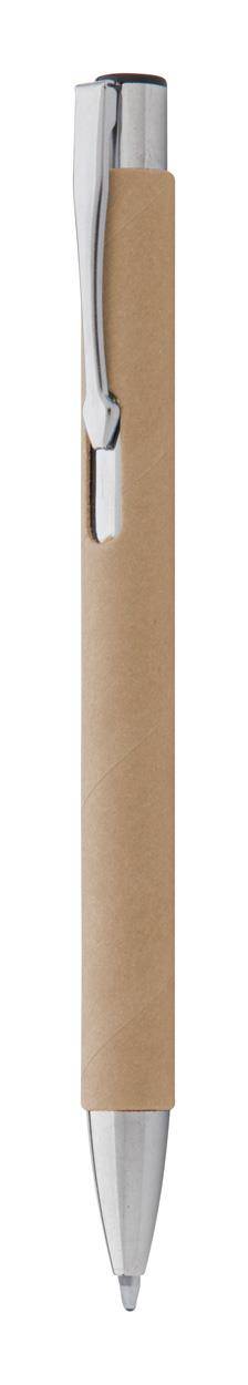 Papelles guľôčkové pero, hnedá prírodná