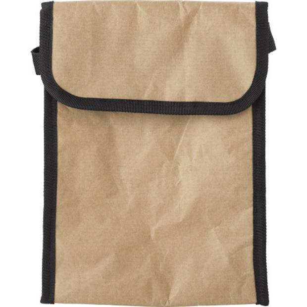 Papierová chladiaca taška na obed s hliníkovou podšívkou, hnedá Papierová chladiaca taška na obed s hliníkovou podšívkou, hnedá